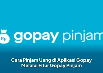 Cara Pinjam Uang di Aplikasi Gopay Melalui Fitur Gopay Pinjam