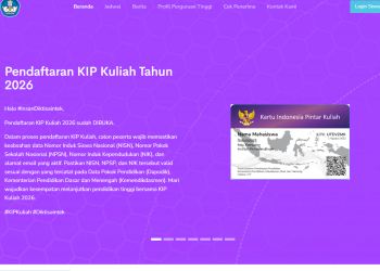 Pendaftaran Akun KIP Kuliah 2026