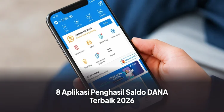 8 Aplikasi Penghasil Saldo DANA Terbaik 2026, Terbukti Membayar dan Banyak Dipakai