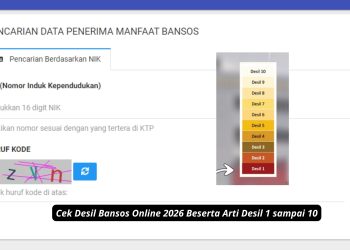 Cek Desil Bansos Online 2026 Beserta Arti Desil 1 sampai 10