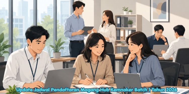 Update Jadwal Pendaftaran Magang Hub Kemnaker Batch 1 Tahun 2026