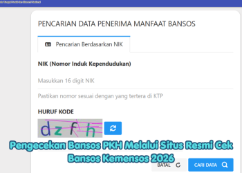 Pengecekan Bansos PKH Melalui Situs Resmi Cek Bansos Kemensos 2026