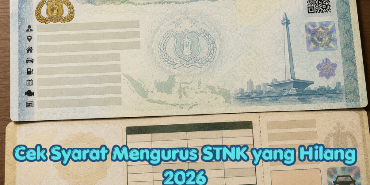 Cek Syarat Mengurus STNK yang Hilang 2026