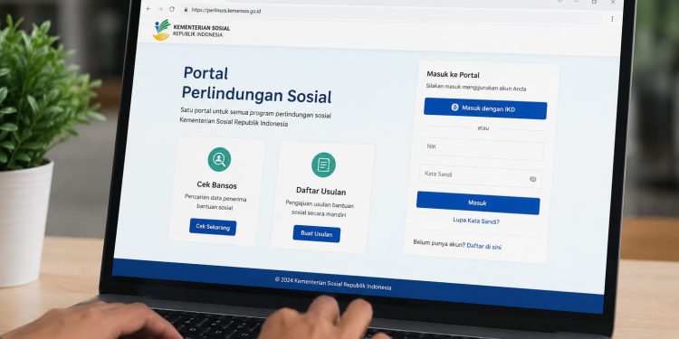 Cara Daftar Bansos Lewat Perlinsos Digital 2026