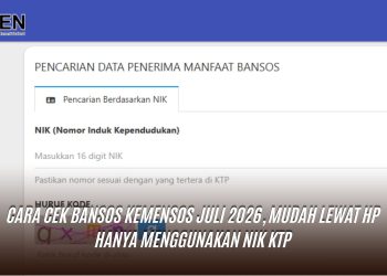 Cara Cek Bansos Kemensos Juli 2026, Mudah Lewat HP Hanya Menggunakan NIK KTP