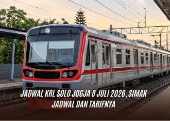 Jadwal KRL Solo Jogja 8 Juli 2026, Simak Jadwal dan Tarifnya