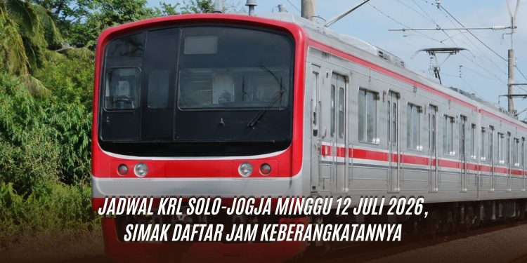 Jadwal KRL Solo-Jogja Minggu 12 Juli 2026, Simak Daftar Jam Keberangkatannya