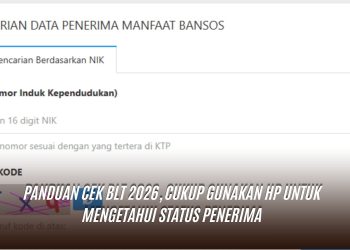 Panduan Cek BLT 2026, Cukup Gunakan HP untuk Mengetahui Status Penerima