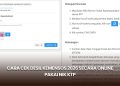Cara Cek Desil Kemensos 2026 Secara Online Pakai NIK KTP