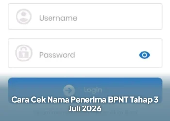 Cara Cek Nama Penerima BPNT Tahap 3 Juli 2026