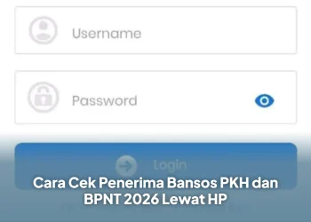 Cara Cek Penerima Bansos PKH dan BPNT 2026 Lewat HP