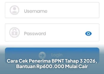 Cara Cek Penerima BPNT Tahap 3 2026, Bantuan Rp600.000 Mulai Cair