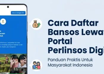 Cara Daftar Bansos Lewat Perlinsos Digital