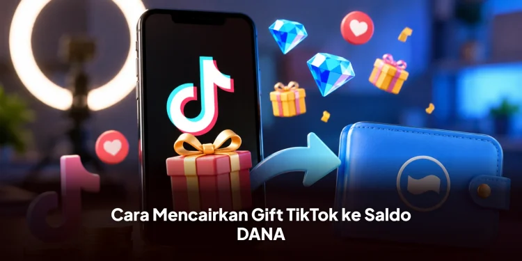 Cara Mencairkan Gift TikTok ke Saldo DANA Dengan Mudah