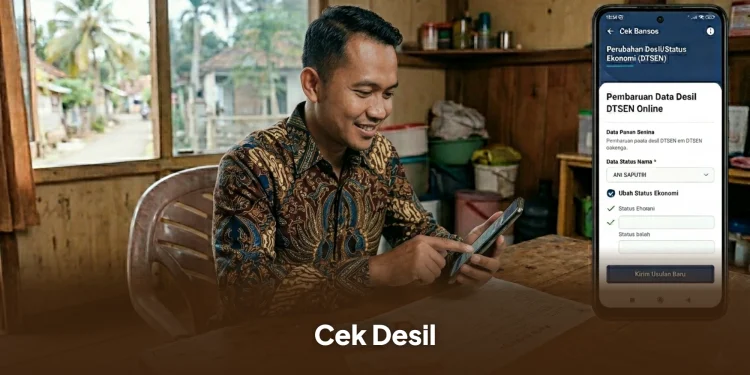 Cara Cek Desil DTSEN Juli 2026 Lewat HP, Pakai NIK KTP untuk Lihat Status PKH dan BPNT