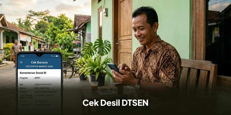 Cara Mengetahui Desil DTSEN Juli 2026 Menggunakan NIK KTP, Simak Langkahnya