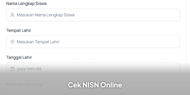 Cara Cek NISN Online 2026 Lewat HP, Begini Langkah Mudah Mengetahui Nomor Siswa