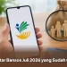 Daftar Bansos Juli 2026 yang Sudah Cair, Begini Cara Cek Penerima di DTSEN