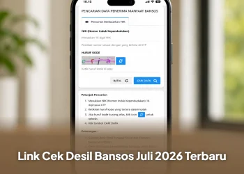 Link Cek Desil Bansos Juli 2026 Terbaru, Cek Status Penerima Hanya Dengan NIK KTP